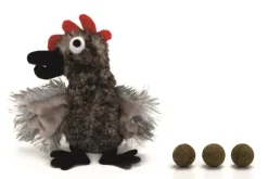 Outlet Jouet chat en peluche dinde avec ballon 12,5 cm Jouets