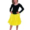 Outlet Jupe en Tulle Jaune Fluo Femme - Taille Unique Déguisements Adultes