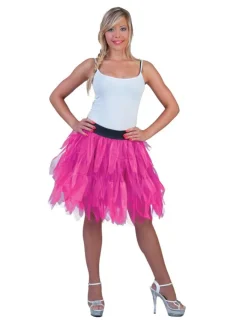 Jupe en Tulle Rose Femme - Taille Unique Déguisements Adultes