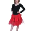 Jupe en Tulle Rouge Fille - Taille Unique Enfant Déguisements Enfants