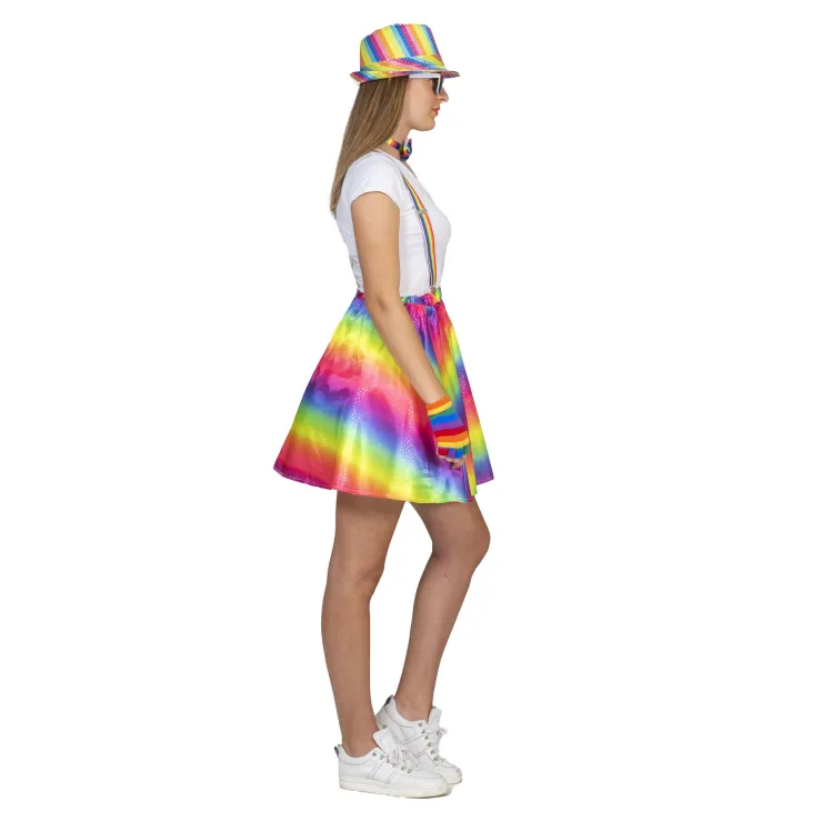 New Jupe Pride Arc-en-ciel Rosy Femme - Taille unique Déguisements Adultes