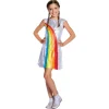 Hot K3 Robe arc-en-ciel - 9-11 ans Enfant Déguisements Enfants