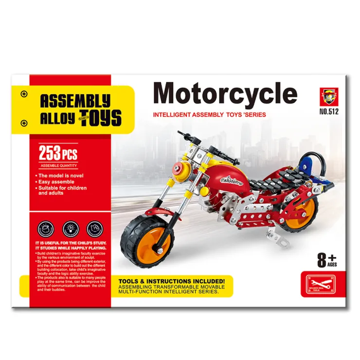 Kit de construction moto 255 pièces Jeux De Construction