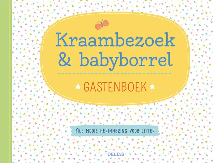 Discount Kraambezoek & babyborrel gastenboek Livres