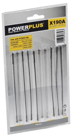 New Lames de scie 10 pièces POWX190 Scies