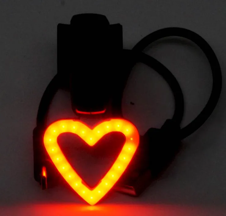 Online Lampe arrière USB Love Accessoires Vélo