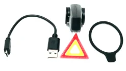 Outlet Lampe arrière USB Warning Accessoires Vélo