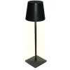 Best Lampe de table LED sans fil Sphere avec commande tactile - Dimmable - USB - Noir Lampes De Chevet
