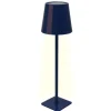 Clearance Lampe de table LED sans fil Sphere avec commande tactile - Dimmable - USB - Bleu Lampes De Chevet