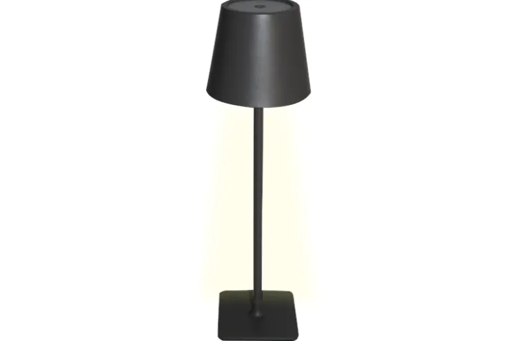 Discount Lampe de table LED sans fil Sphere avec commande tactile - Dimmable - USB - Gris foncé Lampes De Chevet
