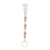 Clearance Lapidou Attache Tétine Beige-Rose-Blanc Tétines Et Attache-tétines