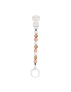 Clearance Lapidou Attache Tétine Beige-Rose-Blanc Tétines Et Attache-tétines