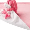 Hot Lapidou Doudou couverture corail - rose ciel Linge De Lit|Peluches Et Câlins
