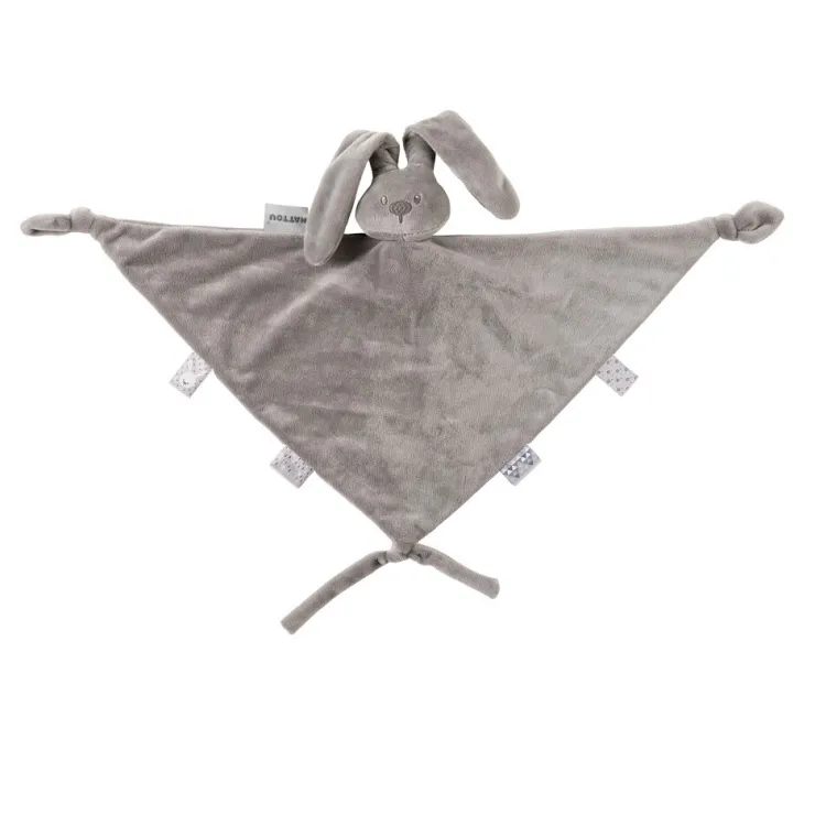 Lapidou Maxi Doudou Gris Peluches Et Câlins