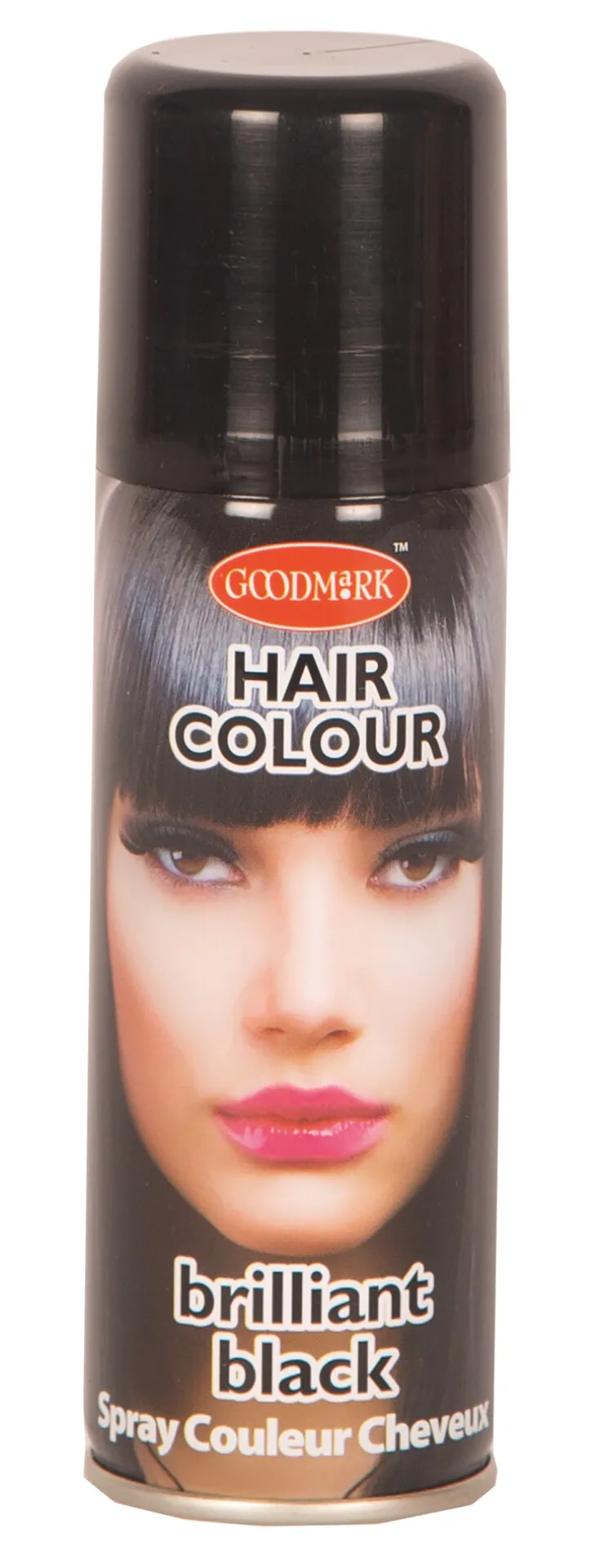 Sale Laque Cheveux Noire En Spray - 125 ml Accessoires