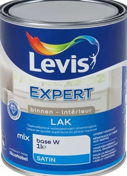 Outlet Laque regular satin mix 1 L blanc Laques|Laque