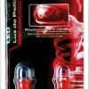 Led T10 rouge 1 led Éclairage