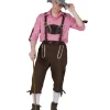 Discount Lederhose Pantalon Tyrolien Rolf - Taille 48/50 Déguisements Adultes