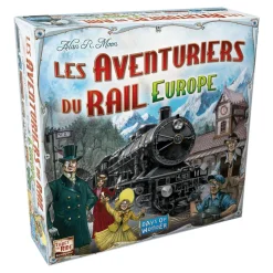 New Les Aventuriers du Rail Europe Jeux De Voyage