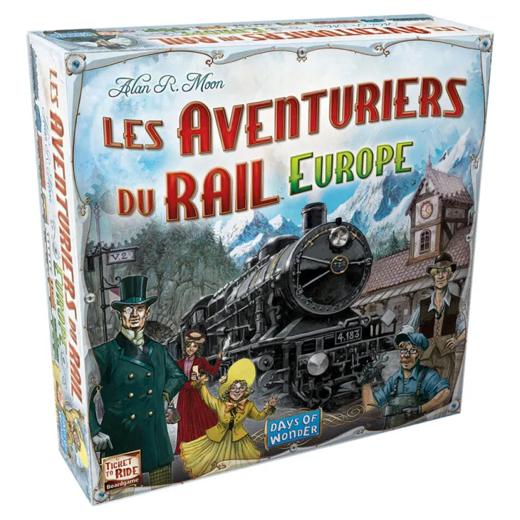 New Les Aventuriers du Rail Europe Jeux De Voyage