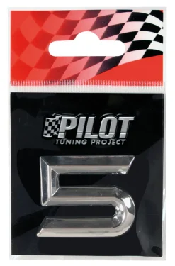New Lettre 3D 5 26mm Accessoires Voiture