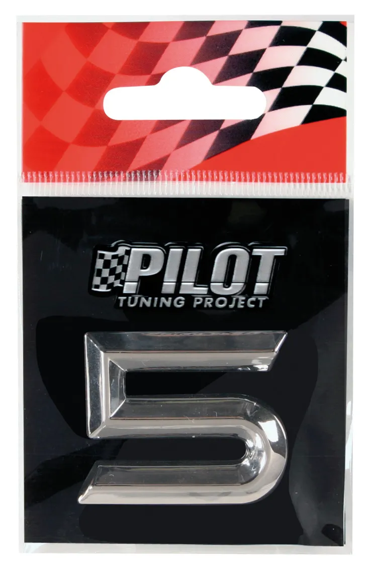New Lettre 3D 5 26mm Accessoires Voiture