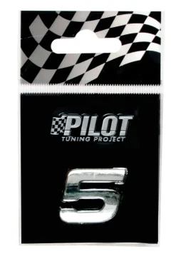 Online Lettre 3D 5 18mm Accessoires Voiture