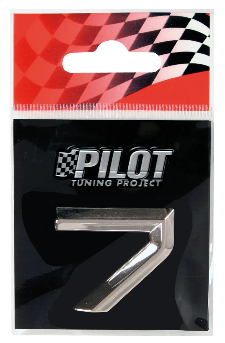 Discount Lettre 3D 7 26mm Accessoires Voiture