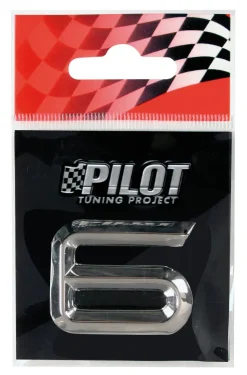 Discount Lettre 3D 6 26mm Accessoires Voiture