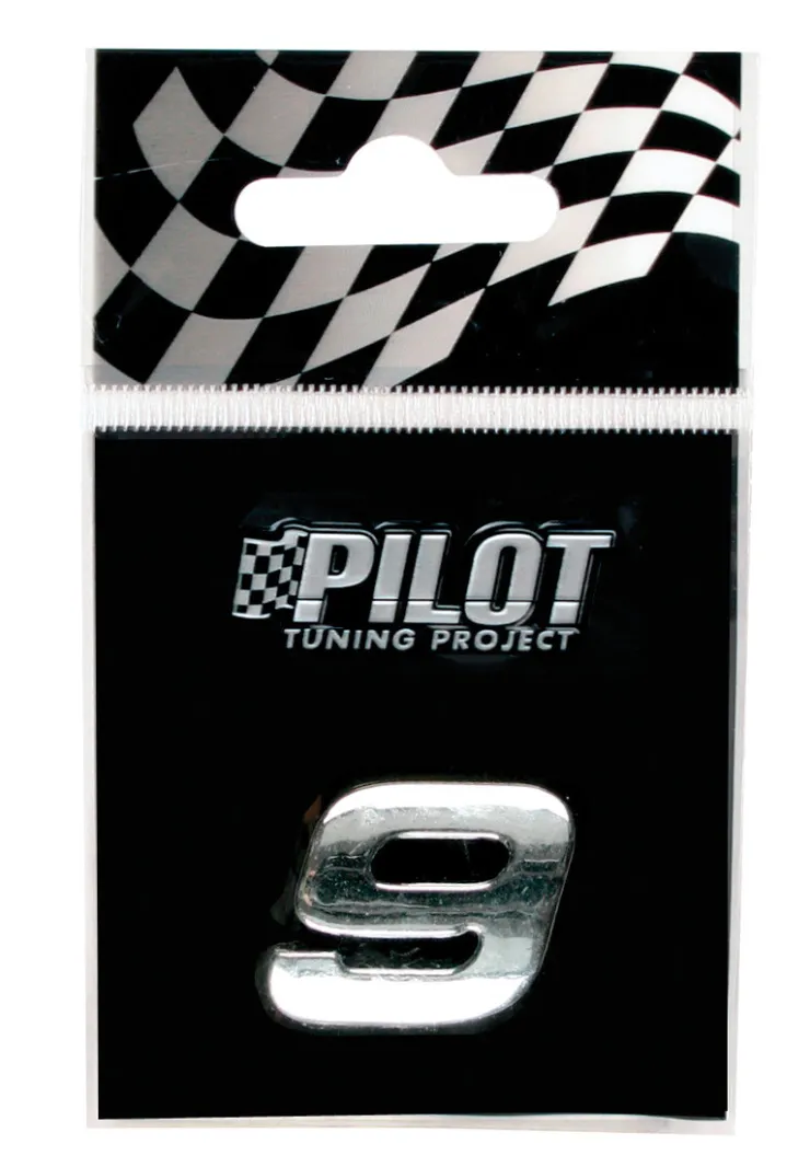 Sale Lettre 3D 9 18mm Accessoires Voiture