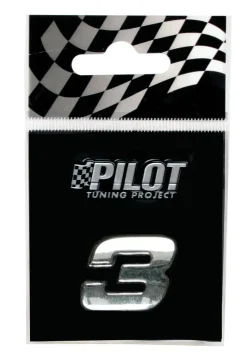 Outlet Lettre 3D 3 18mm Accessoires Voiture