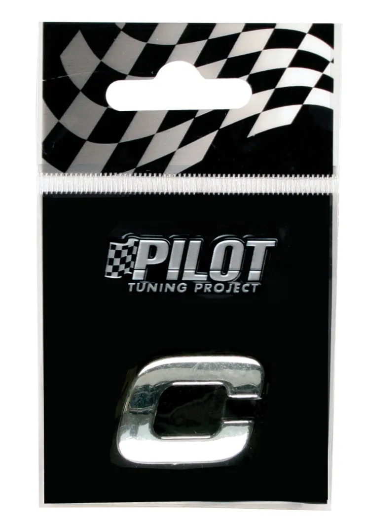 Discount Lettre 3D C 18mm Accessoires Voiture