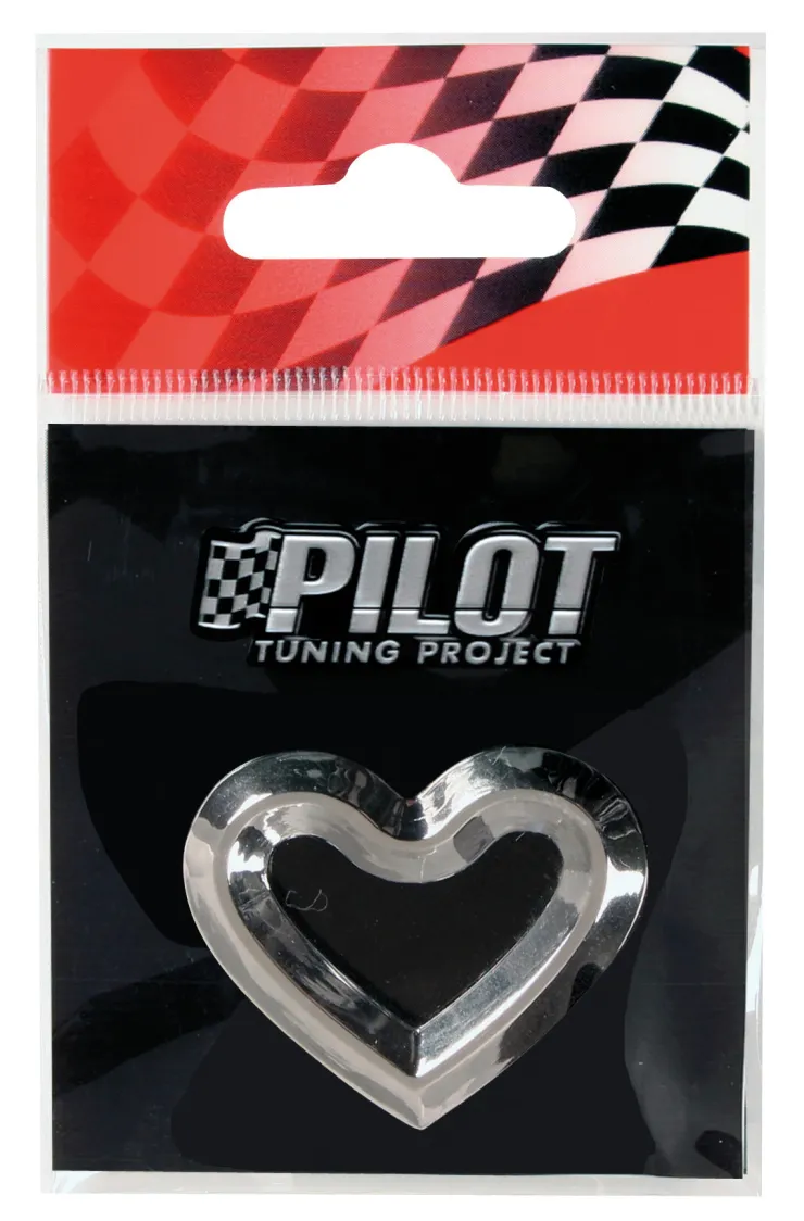 Online Lettre 3D coeur 26mm Accessoires Voiture