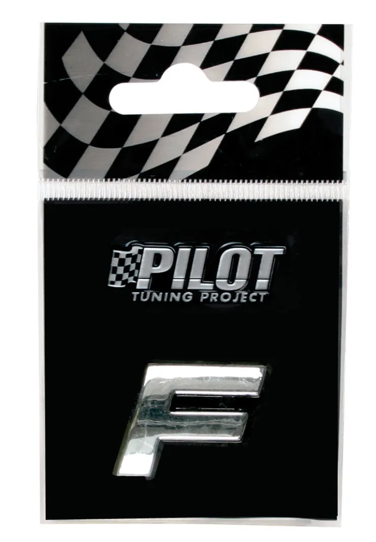 New Lettre 3D F 18mm Accessoires Voiture