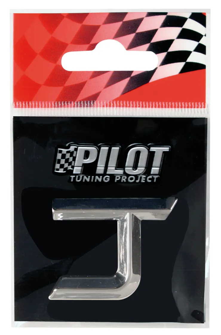 New Lettre 3D J 26mm Accessoires Voiture