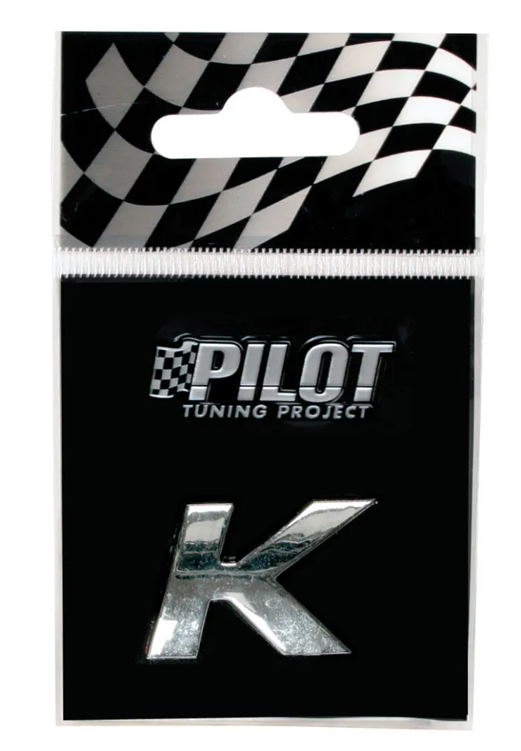 Hot Lettre 3D K 18mm Accessoires Voiture