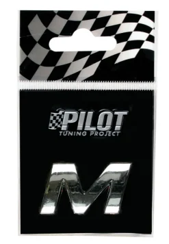 New Lettre 3D M 18mm Accessoires Voiture