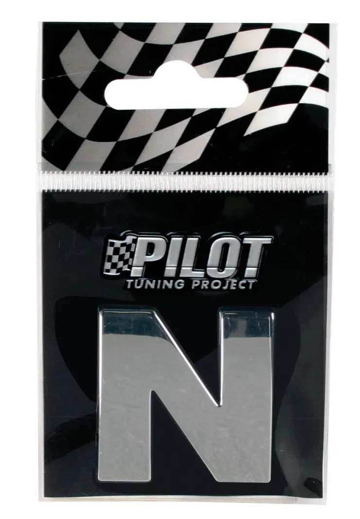 Sale Lettre 3D N 28mm Accessoires Voiture