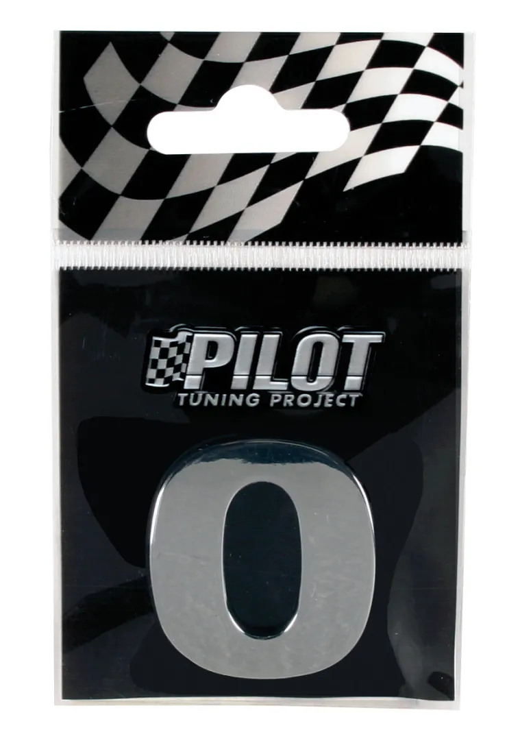 Lettre 3D O 28mm Accessoires Voiture