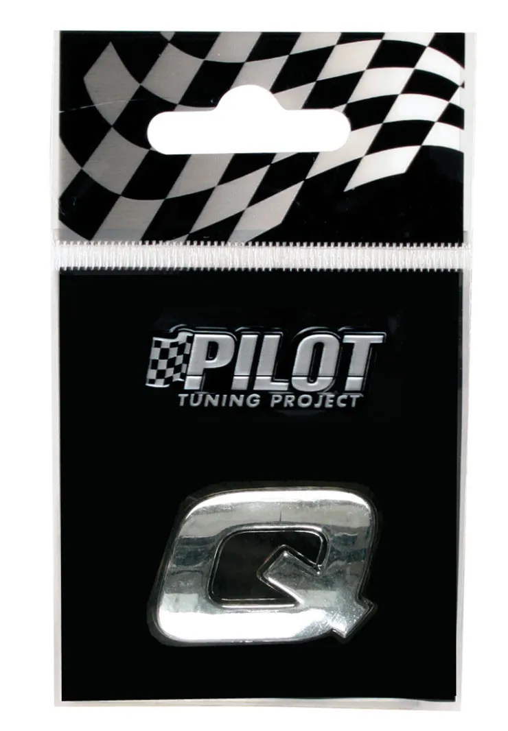 New Lettre 3D Q 18mm Accessoires Voiture