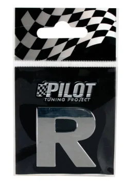 Hot Lettre 3D R 28mm Accessoires Voiture