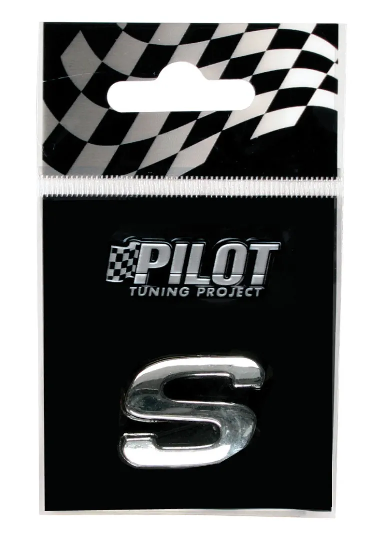 Discount Lettre 3D S 18mm Accessoires Voiture