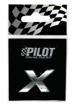 New Lettre 3D X 18mm Accessoires Voiture
