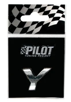 New Lettre 3D Y 18mm Accessoires Voiture