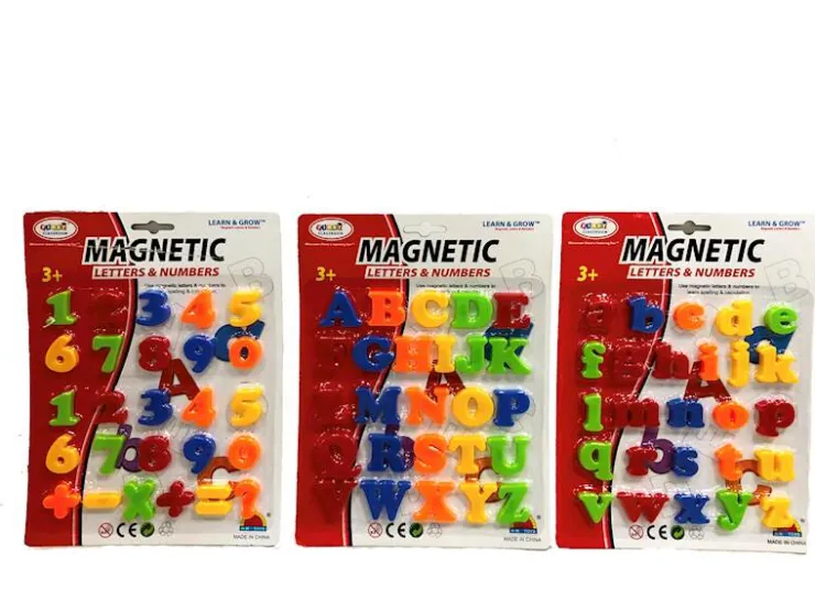 Discount Lettres magnétique 3 assortiment Dessiner Et Écrire|Signes