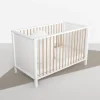 Sale Lit Nordic 120x60cm White/Naturel Lits Et Berceaux