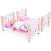 Online Lit superposé pour poupées rose/blanc Poupées Et Peluches
