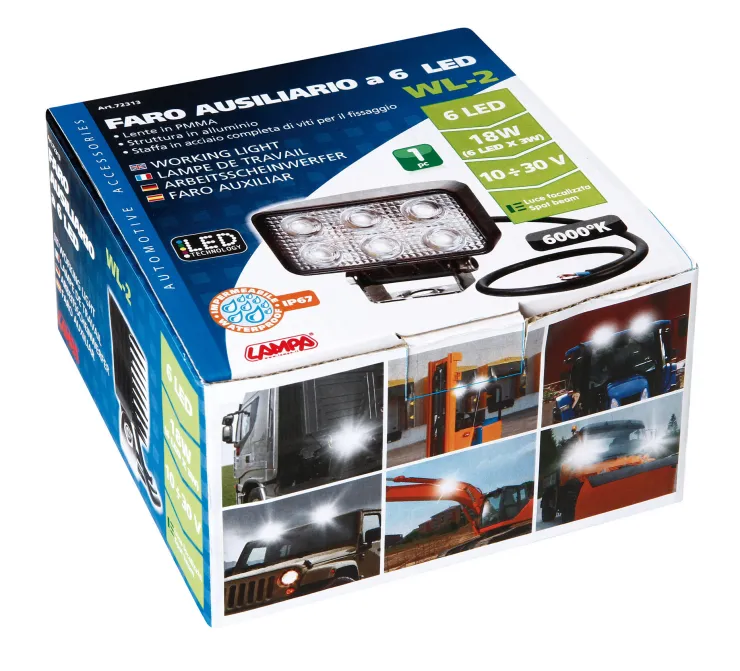 Online Lumière Auxiliaire LED WL-2 Éclairage