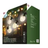 New Lumière de Fête LED - 10 Grandes Ampoules - Blanc Chaud Éclairage Extérieur|Eclairage D'ambiance