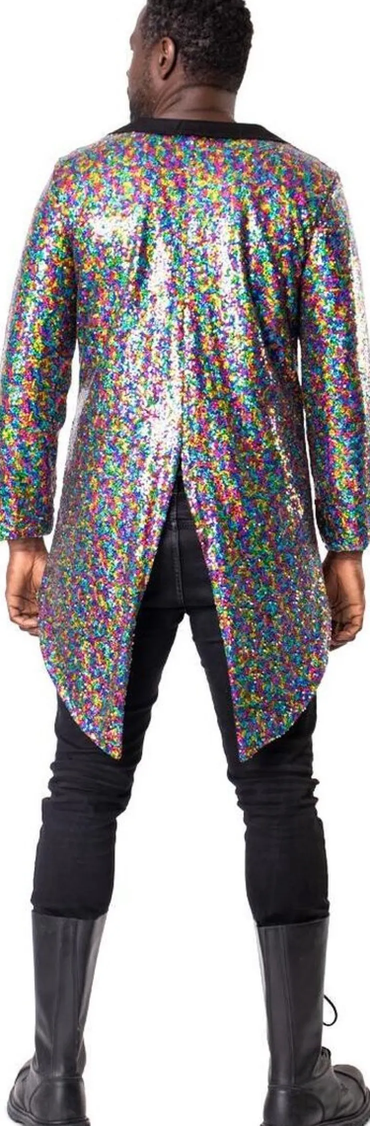 Manteau habillé à paillettes pour hommes XL/XXL Déguisements Adultes